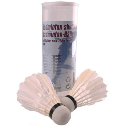 Badminton shuttles veren wit 4 stuks